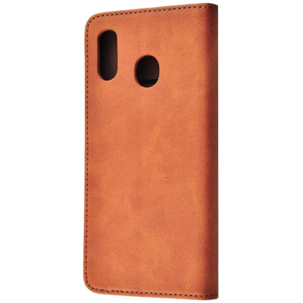 

Чехол-книжка Black TPU Magnet Samsung Galaxy A20/A30 (A205F/A305F) brown