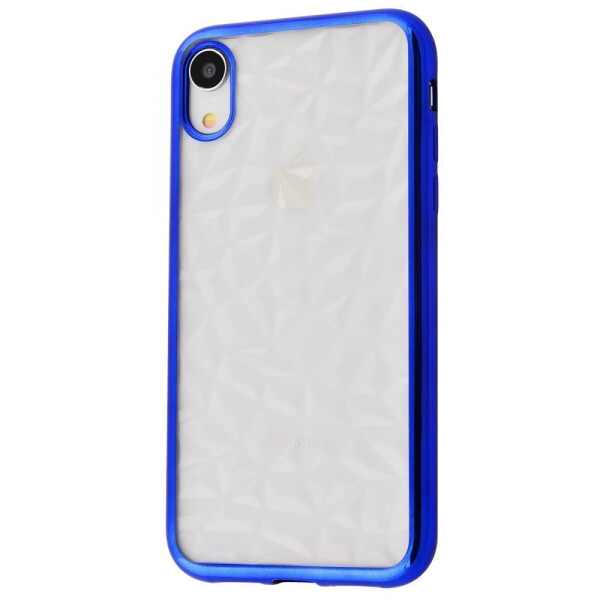

Чехол-накладка Металлизированный+Gelin (TPU) iPhone Xr blue