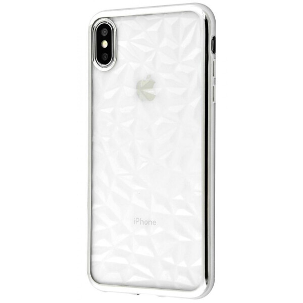 

Чехол-накладка Металлизированный+Gelin (TPU) iPhone Xs Max silver