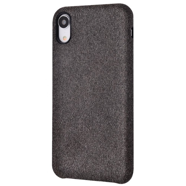 

Чехол-накладка textile cover iPhone Xr black
