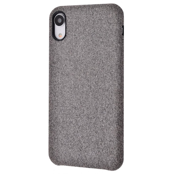 

Чехол-накладка textile cover iPhone Xr gray