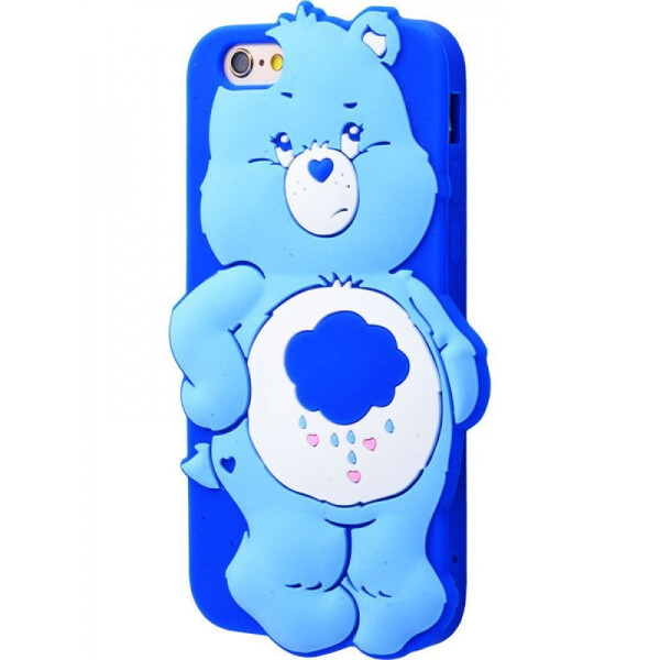 

Чехол-накладка Резина Care Bears iPhone 6/6s blue