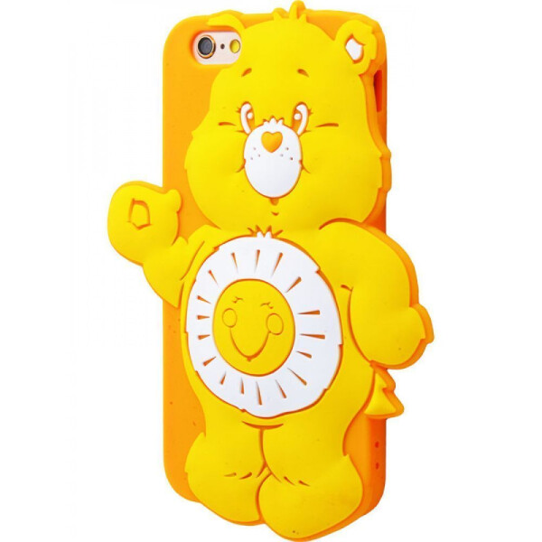 

Чехол-накладка Резина Care Bears iPhone 6/6s yellow