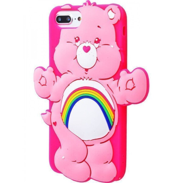 

Чехол-накладка Резина Care Bears iPhone 7 Plus/8 Plus pink