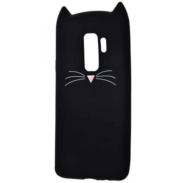 

Чехол-накладка Резина Cat Samsung Galaxy S9 Plus black