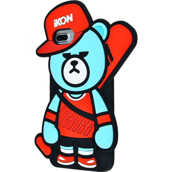 

Чехол-накладка Резина Icon Bear iPhone 7 Plus/8 Plus