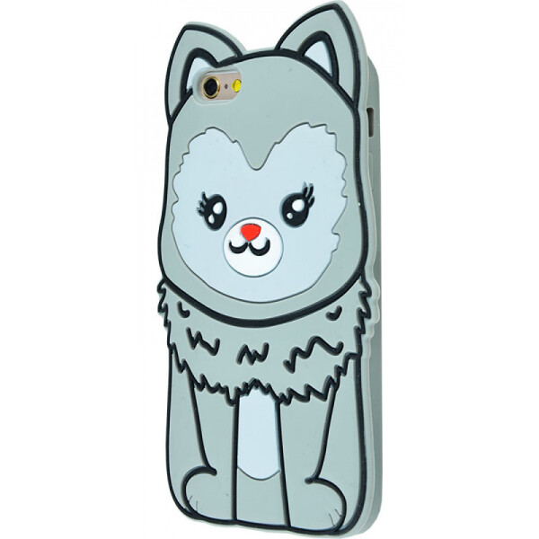 

Чехол-накладка Резина Wolf iPhone 6/6s