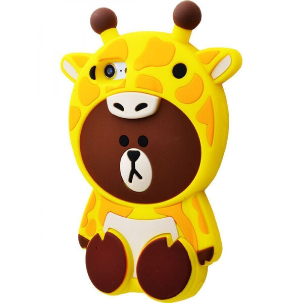 

Чехол-накладка Резина Кигуруми Bears iPhone 7/8/SE 2 yellow