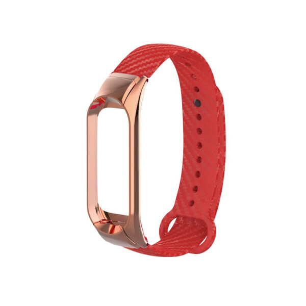 

Ремешок Carbon Xiaomi Mi Band 4 red