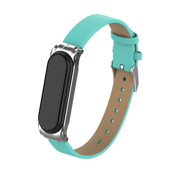 

Ремешок Colorful Leather for Mi Band 3/4 mint