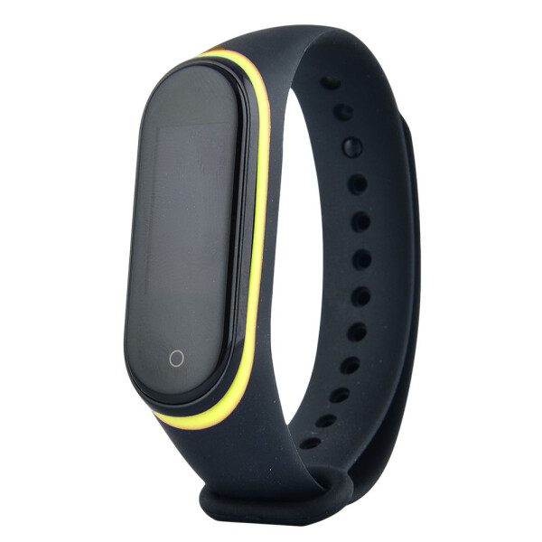 

Ремешок Silicone Line Xiaomi Mi Band 3/4 black_yellow