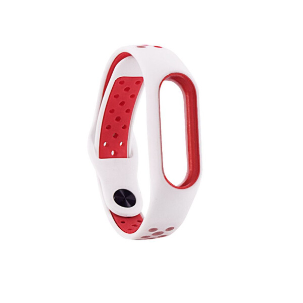

Ремешок Sport Nike Xiaomi Mi Band 2 white_red