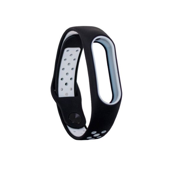 

Ремешок Sport Nike Xiaomi Mi Band 3/4 black_white