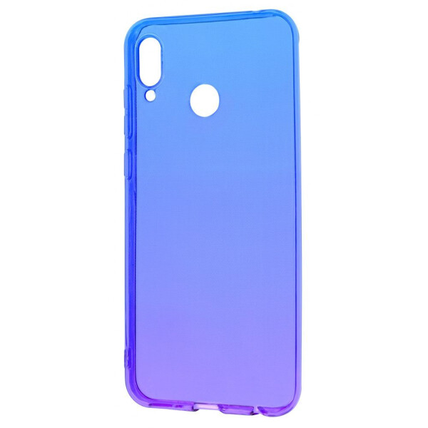 

Чехол-накладка Силикон 0.5 mm Gradient Design Honor Play blue_purple
