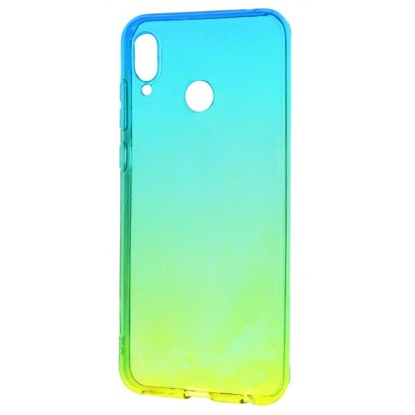

Чехол-накладка Силикон 0.5 mm Gradient Design Honor Play green_yellow