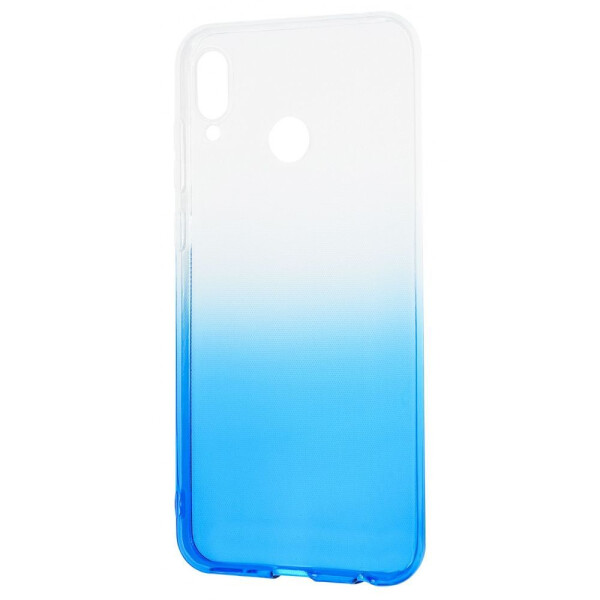 

Чехол-накладка Силикон 0.5 mm Gradient Design Honor Play white_blue