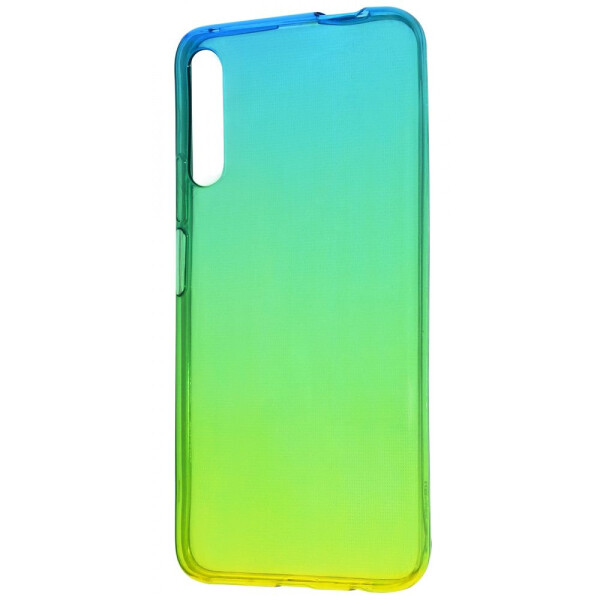 

Чехол-накладка Силикон 0.5 mm Gradient Design Huawei P Smart Pro green_yellow