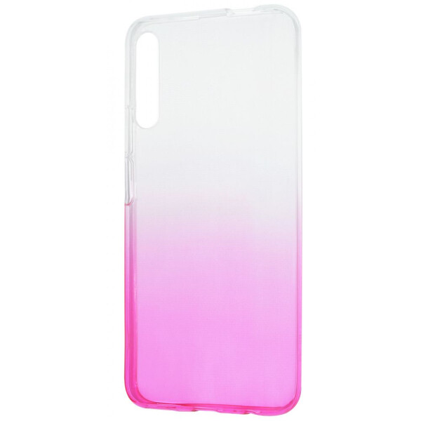 

Чехол-накладка Силикон 0.5 mm Gradient Design Huawei P Smart Pro white_pink