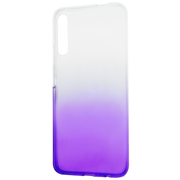 

Чехол-накладка Силикон 0.5 mm Gradient Design Huawei P Smart Pro white_purple