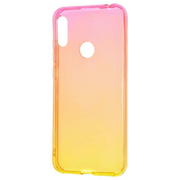 

Чехол-накладка Силикон 0.5 mm Gradient Design Huawei Y6s/Y6 2019/Honor 8A red_yellow