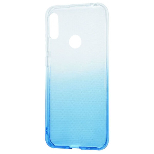 

Чехол-накладка Силикон 0.5 mm Gradient Design Huawei Y6s/Y6 2019/Honor 8A white_blue