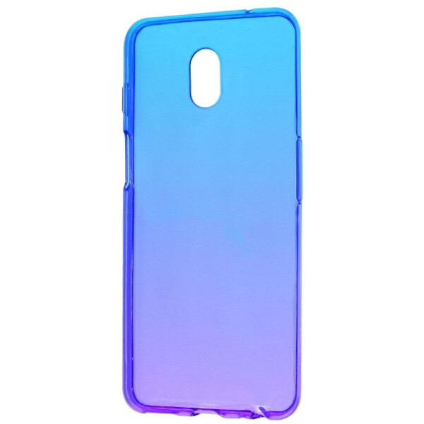 

Чехол-накладка Силикон 0.5 mm Gradient Design Meizu M6S blue_purple