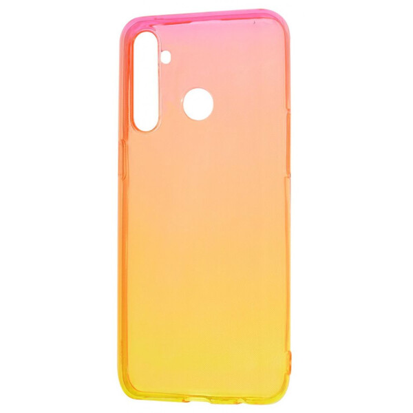 

Чехол-накладка Силикон 0.5 mm Gradient Design Realme 5 Pro (Realme Q) red_yellow
