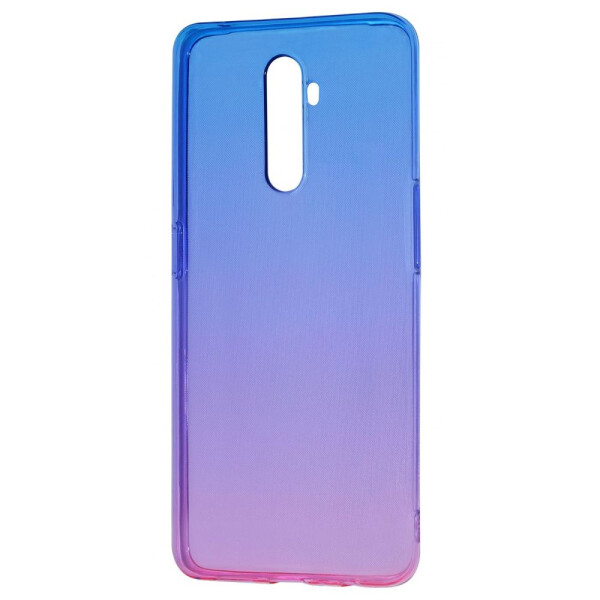 

Чехол-накладка Силикон 0.5 mm Gradient Design Realme X2 Pro (Oppo Reno Ace) blue_pink