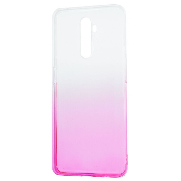 

Чехол-накладка Силикон 0.5 mm Gradient Design Realme X2 Pro (Oppo Reno Ace) white_pink