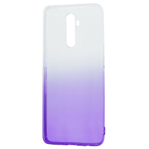 

Чехол-накладка Силикон 0.5 mm Gradient Design Realme X2 Pro (Oppo Reno Ace) white_purple