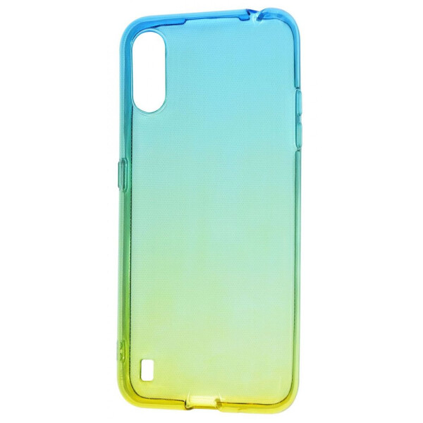 

Чехол-накладка Силикон 0.5 mm Gradient Design Samsung Galaxy A01 (A015F) green_yellow