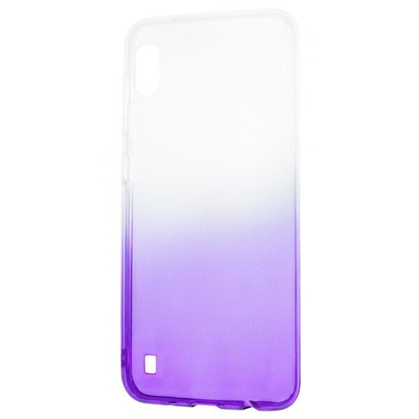 

Чехол-накладка Силикон 0.5 mm Gradient Design Samsung Galaxy A10 (A105F) white_purple