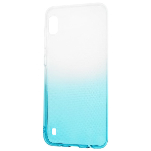 

Чехол-накладка Силикон 0.5 mm Gradient Design Samsung Galaxy A10 (A105F) white_turquoise