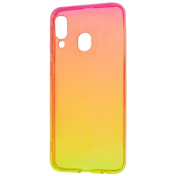 

Чехол-накладка Силикон 0.5 mm Gradient Design Samsung Galaxy A40 (A405F) red_yellow