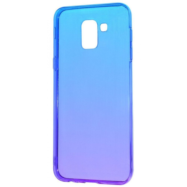 

Чехол-накладка Силикон 0.5 mm Gradient Design Samsung Galaxy J6 2018 (J600F) blue_purple