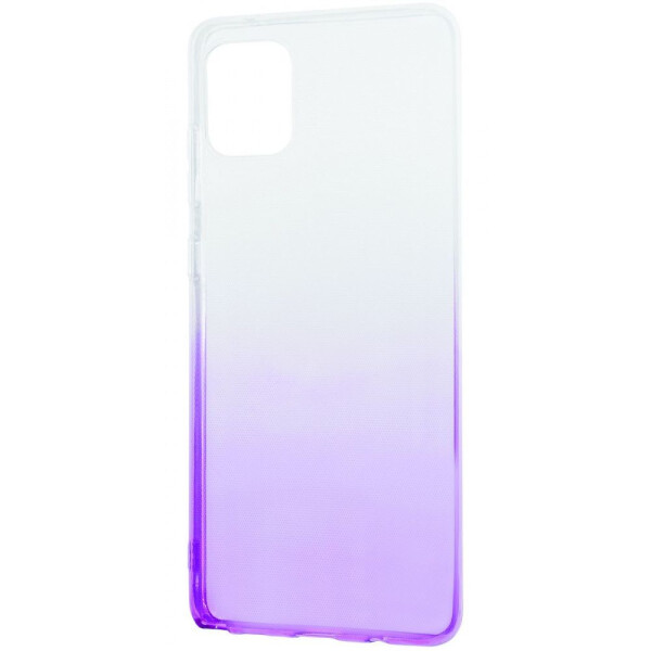 

Чехол-накладка Силикон 0.5 mm Gradient Design Samsung Galaxy Note 10 Lite (N770F) white_purple