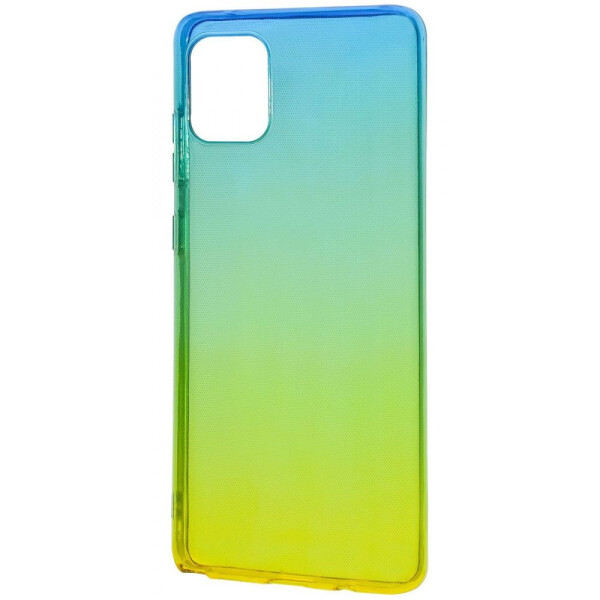 

Чехол-накладка Силикон 0.5 mm Gradient Design Samsung Galaxy S10 Lite (G770F) green_yellow