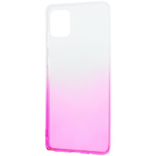 

Чехол-накладка Силикон 0.5 mm Gradient Design Samsung Galaxy S10 Lite (G770F) white_pink