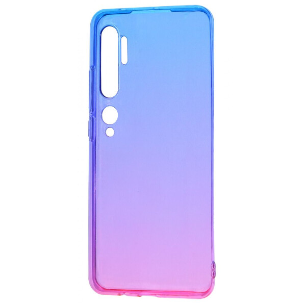 

Чехол-накладка Силикон 0.5 mm Gradient Design Xiaomi Mi Note 10 blue_pink