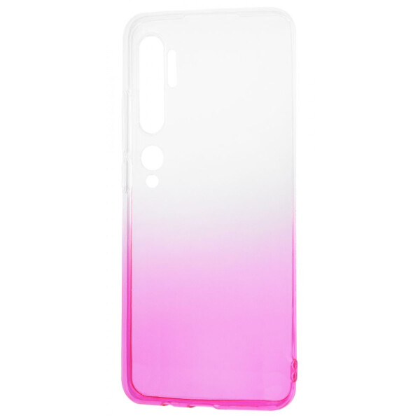 

Чехол-накладка Силикон 0.5 mm Gradient Design Xiaomi Mi Note 10 white_pink