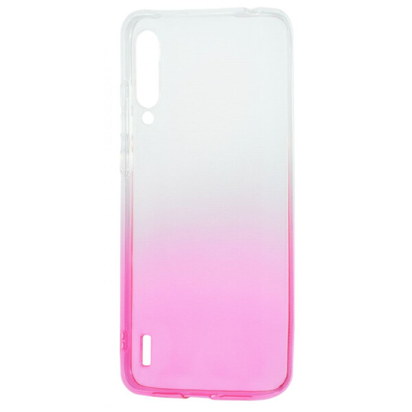 

Чехол-накладка Силикон 0.5 mm Gradient Design Xiaomi Mi9 Lite/Mi CC9 white_pink