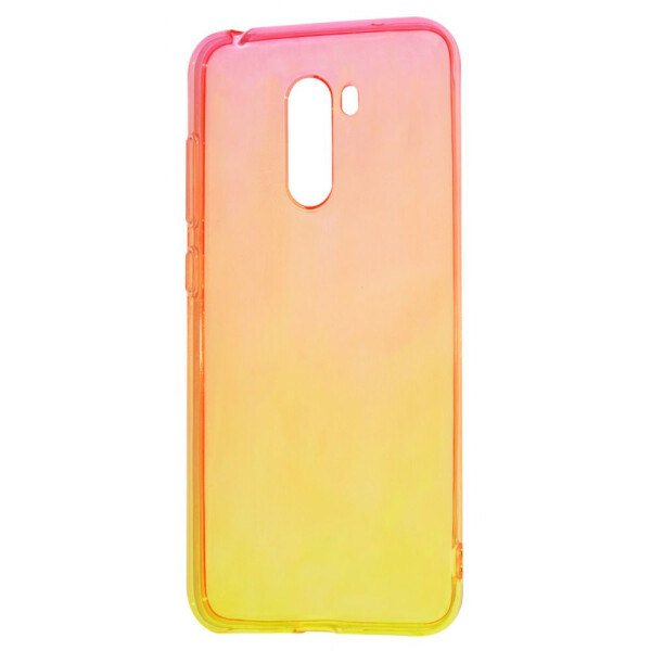 

Чехол-накладка Силикон 0.5 mm Gradient Design Xiaomi POCOPHONE F1 red_yellow