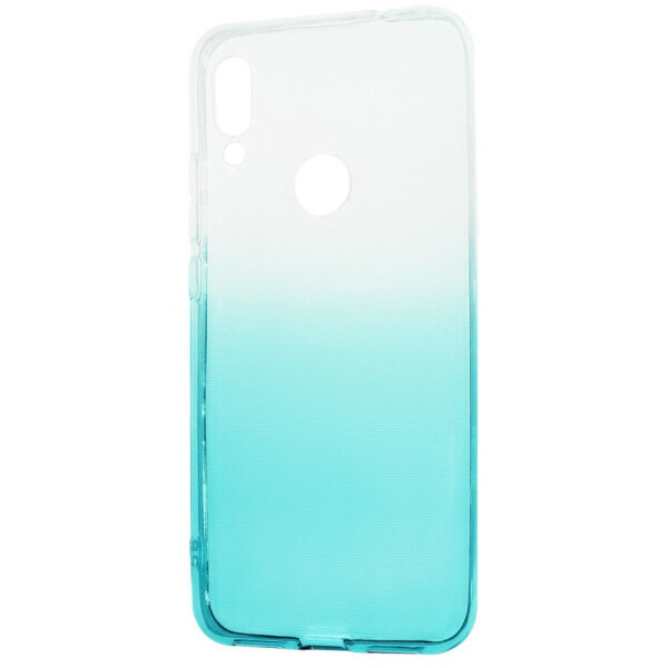 

Чехол-накладка Силикон 0.5 mm Gradient Design Xiaomi Redmi 7 white_turquoise