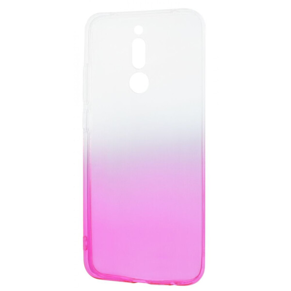 

Чехол-накладка Силикон 0.5 mm Gradient Design Xiaomi Redmi 8 white_pink