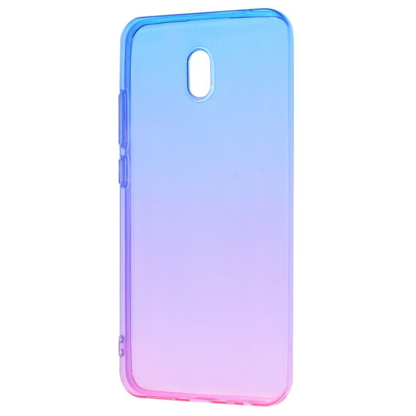 

Чехол-накладка Силикон 0.5 mm Gradient Design Xiaomi Redmi 8A blue_pink