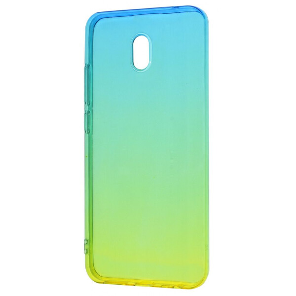 

Чехол-накладка Силикон 0.5 mm Gradient Design Xiaomi Redmi 8A green_yellow