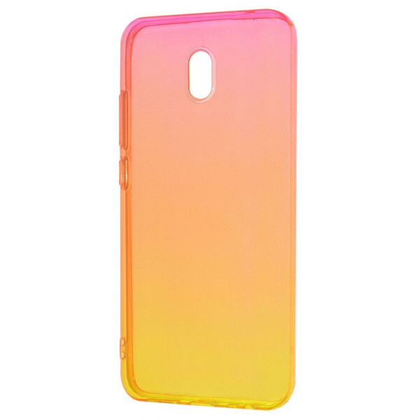 

Чехол-накладка Силикон 0.5 mm Gradient Design Xiaomi Redmi 8A red_yellow