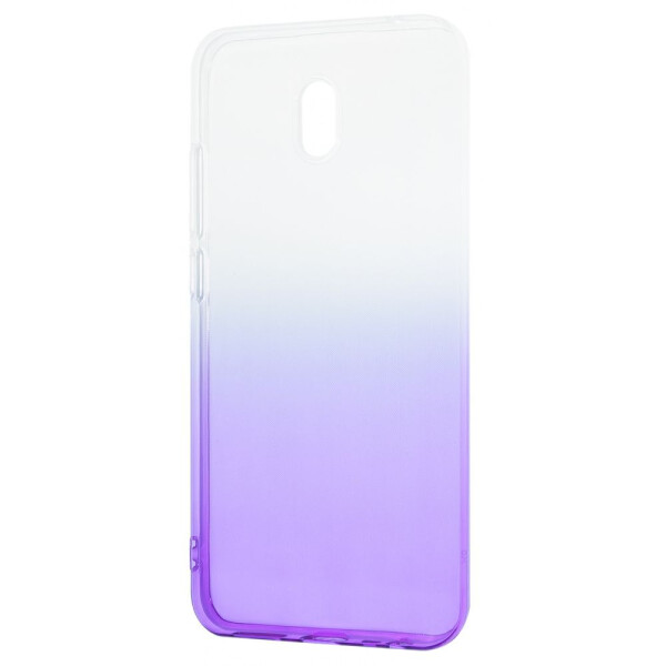 

Чехол-накладка Силикон 0.5 mm Gradient Design Xiaomi Redmi 8A white_purple