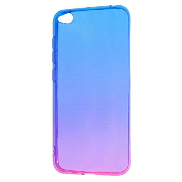 

Чехол-накладка Силикон 0.5 mm Gradient Design Xiaomi Redmi Go blue_pink