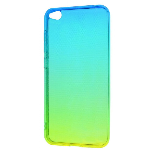 

Чехол-накладка Силикон 0.5 mm Gradient Design Xiaomi Redmi Go green_yellow
